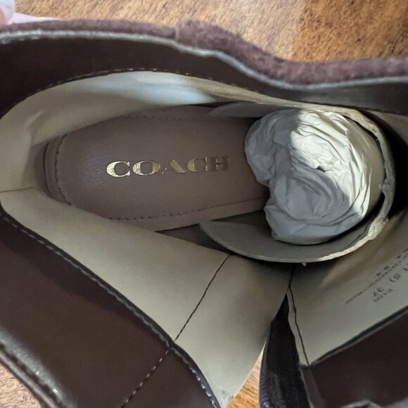Coach Carter Suede Bootie Size 6.5 - Picture 10 of 14